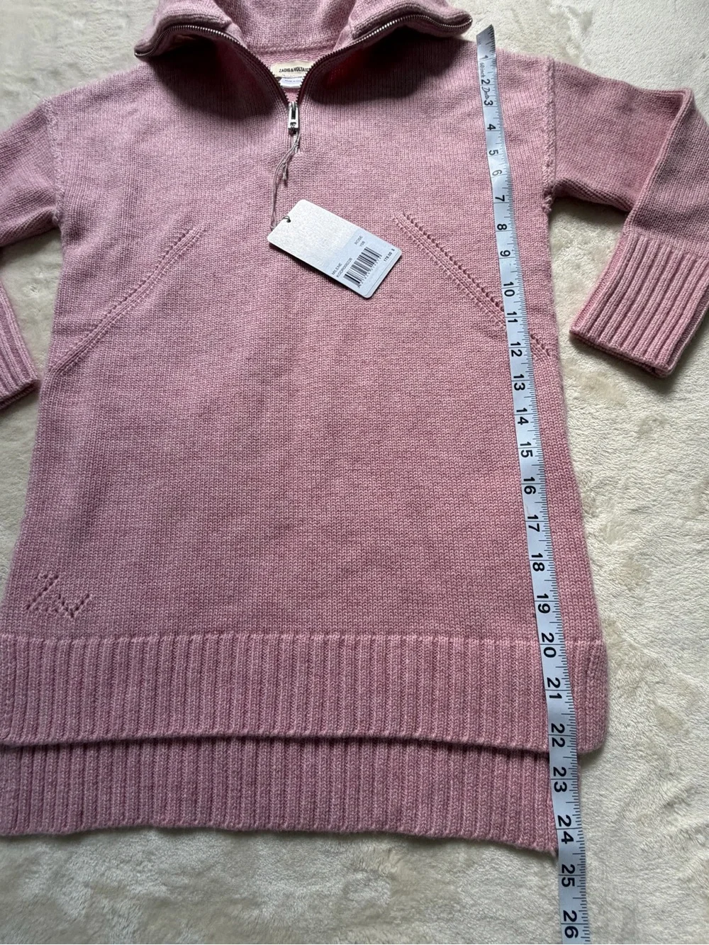 Zadig & Voltaire silhouette stitch